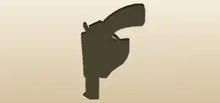 Pistol silhouette