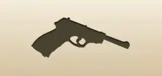 Pistol silhouette