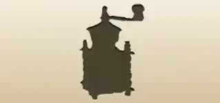 Coffee Grinder silhouette