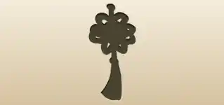 Knot of Happiness silhouette