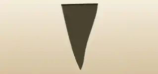 Pennant silhouette