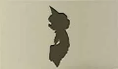 Zombie Girl silhouette