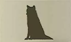 Wolf silhouette