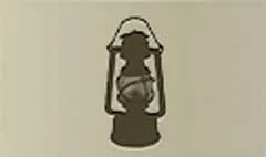 Kerosene Lamp silhouette