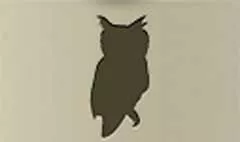 Owl silhouette