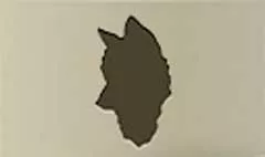 Wolf silhouette