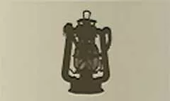Kerosene Lamp silhouette