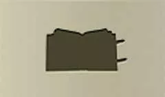 Book silhouette