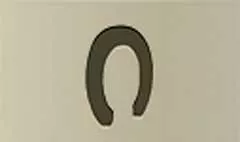 Horseshoe silhouette
