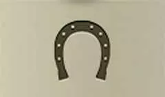Horseshoe silhouette