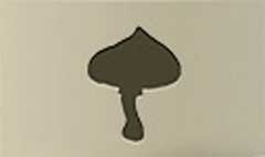 Fly Agaric Mushroom silhouette