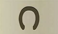 Horseshoe silhouette