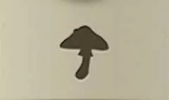 Fly Agaric Mushroom silhouette