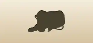 コイン入りの袋