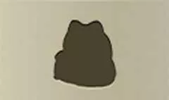 ネコのシルエット