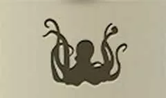 タコのシルエット