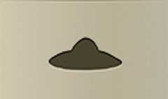 Conical Hat silhouette