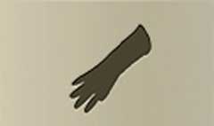 Glove silhouette