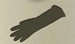 Glove silhouette #2