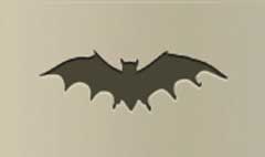 Bat silhouette #4