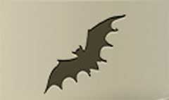 Bat silhouette