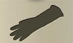 Glove silhouette