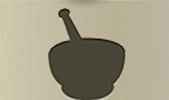 Pestle and Mortar silhouette