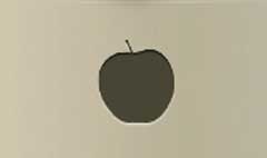 Apple silhouette