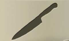 Knife silhouette