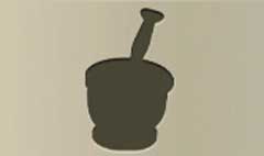 Pestle and Mortar silhouette