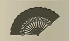 Hand Fan silhouette