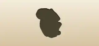 リスのシルエット
