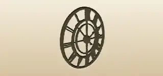 時計のシルエット
