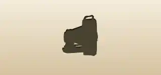 カメラのシルエット