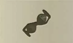 砂時計のシルエット