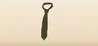 Tie silhouette