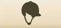 Equestrian Helmet silhouette