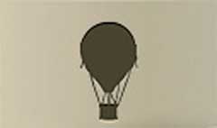 Hot Air Balloon silhouette