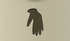 Glove silhouette