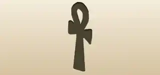 Ankh silhouette