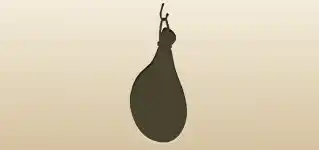 Dry-cured Ham silhouette