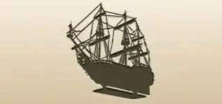 Ship silhouette