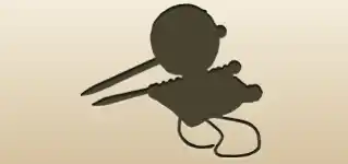 Knitting Set silhouette