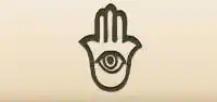Hamsa Amulet silhouette