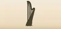 Harp silhouette