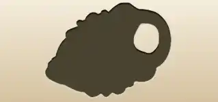 Padlock silhouette