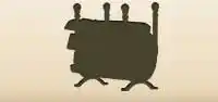 Firewood Rack silhouette
