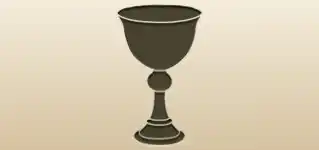 Goblet silhouette
