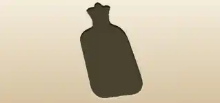 Hot Water Bottle silhouette