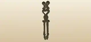 Fireplace Tongs silhouette